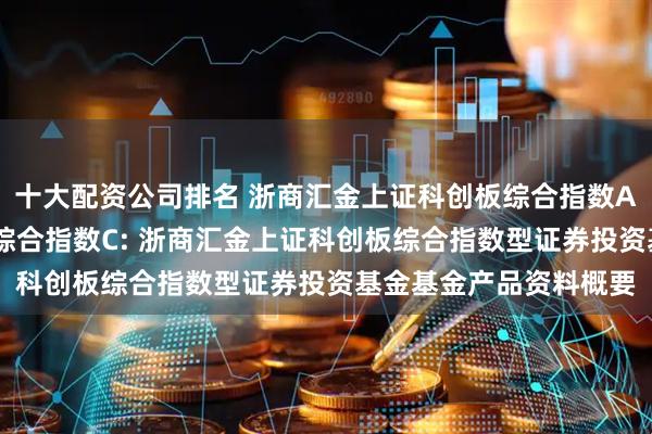 十大配资公司排名 浙商汇金上证科创板综合指数A,浙商汇金上证科创板综合指数C: 浙商汇金上证科创板综合指数型证券投资基金基金产品资料概要